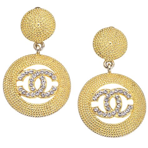 chanel earrings logo price|chanel earrings for women.